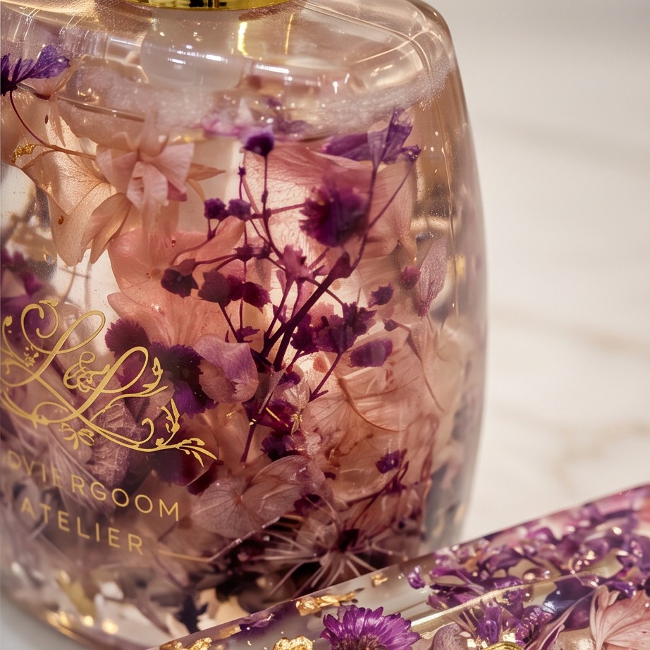 Amethyst Bloom Vanity Set image 2