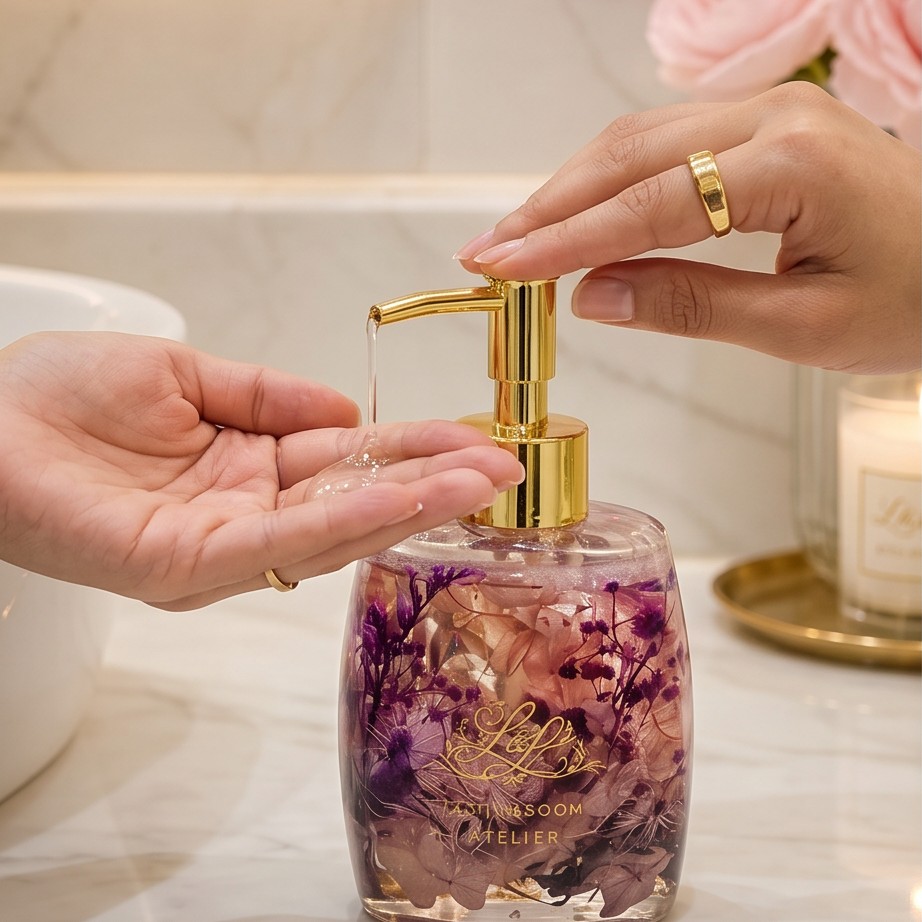 Amethyst Bloom Vanity Set image 3