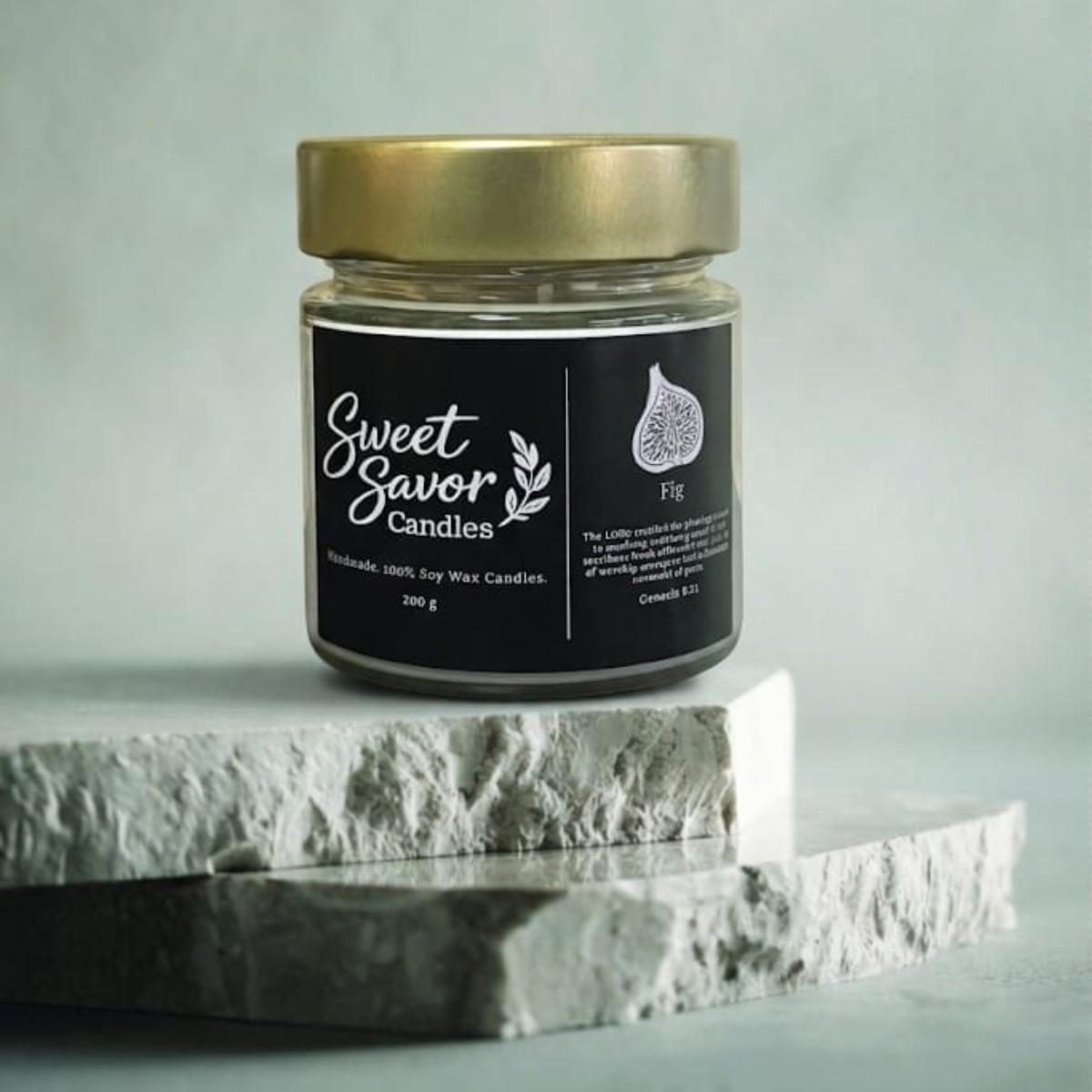 GLASS JAR CANDLES - 200g (Many Fragrances) image 3