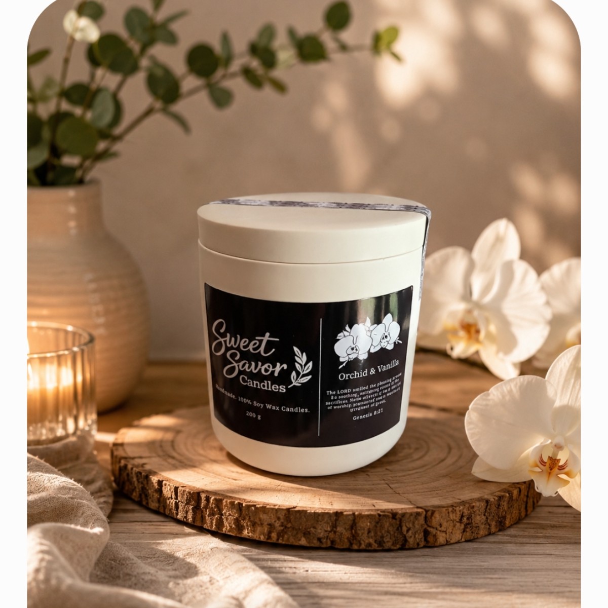 ECO RESIN JAR CANDLES - 200g