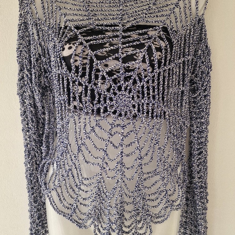 Cotton Spiderweb Top