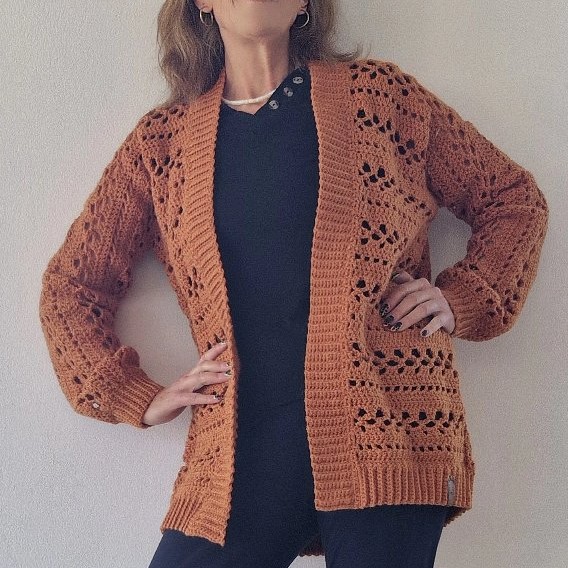 Lacy Cardigan- Acrylic