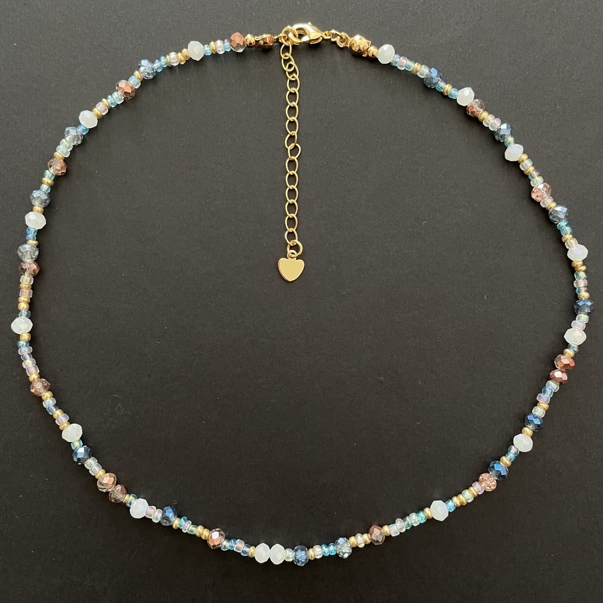 Blue Crystal Necklace