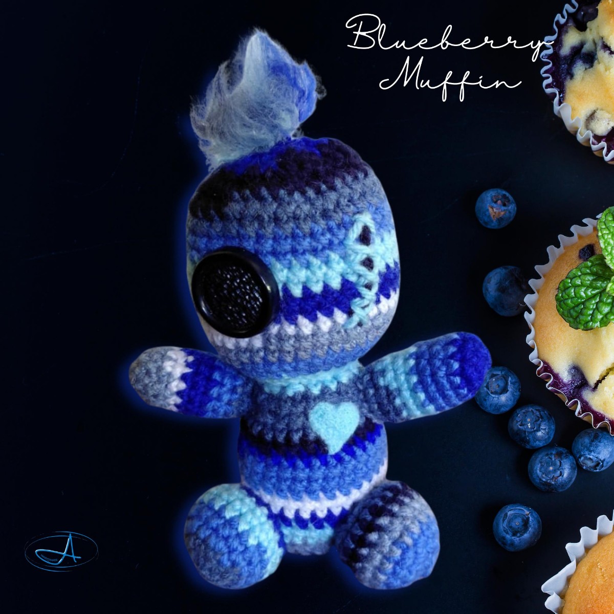 Patchwork Pals - Blueberry Muffin