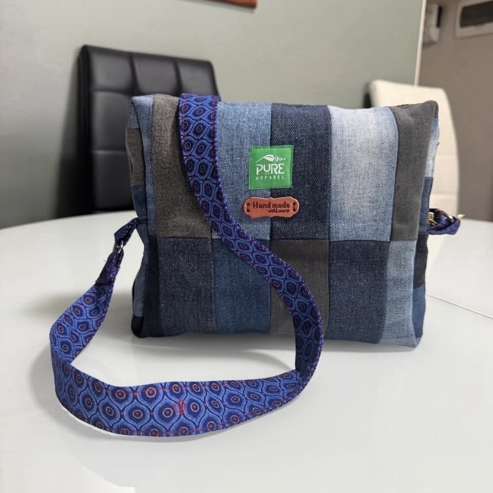 Upcycled Denim Handbag