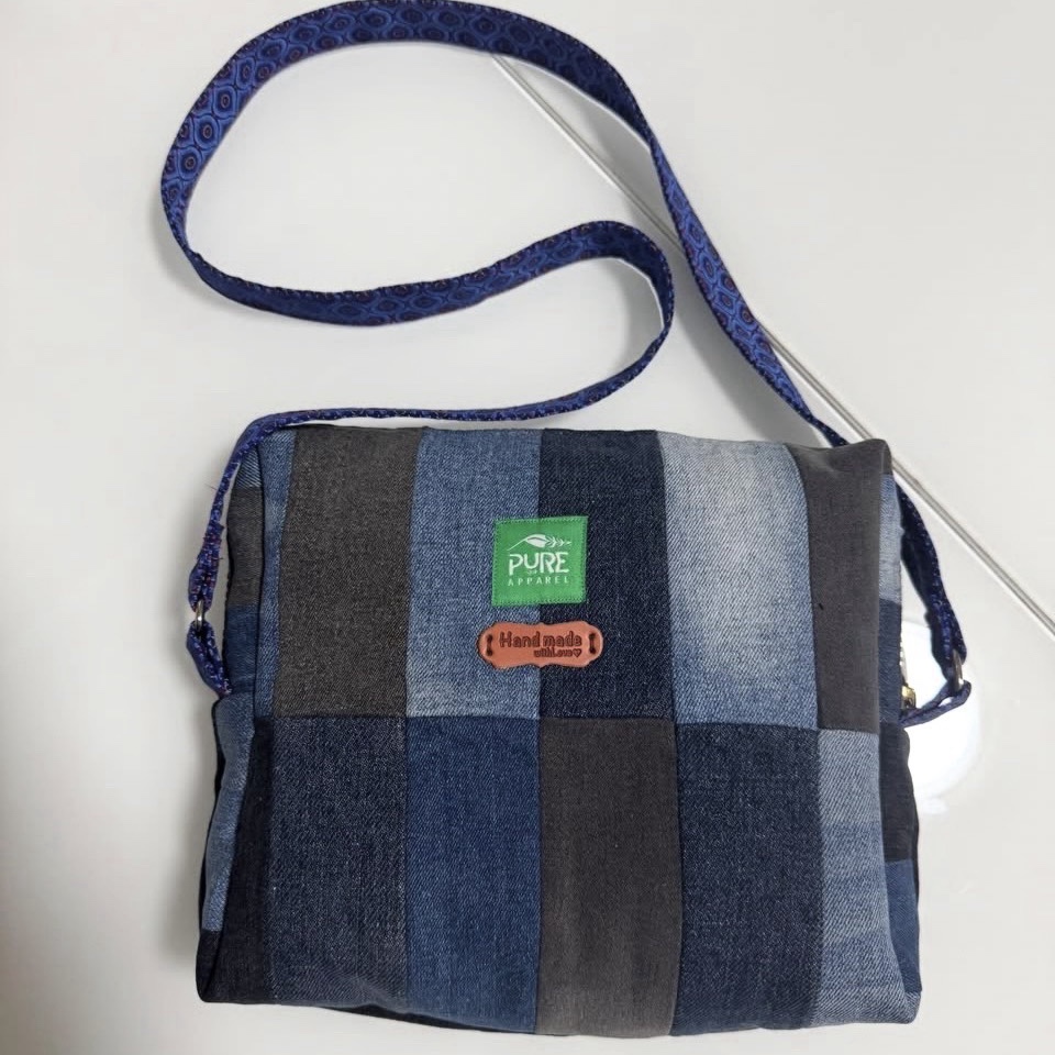 Upcycled Denim Handbag image 3
