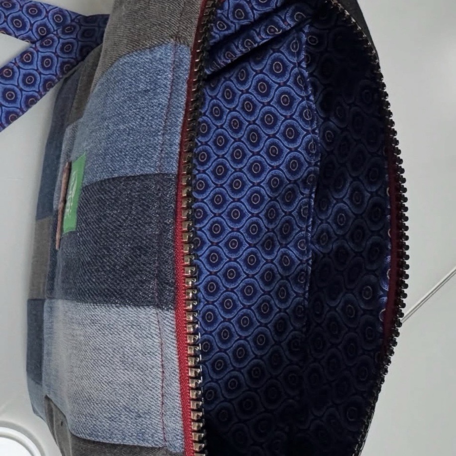 Upcycled Denim Handbag image 4