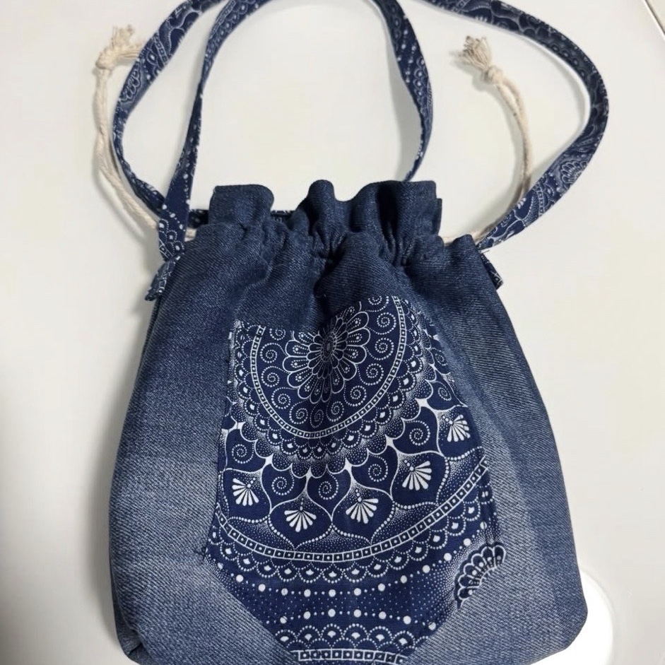 Upcycled Denim Bag image 2