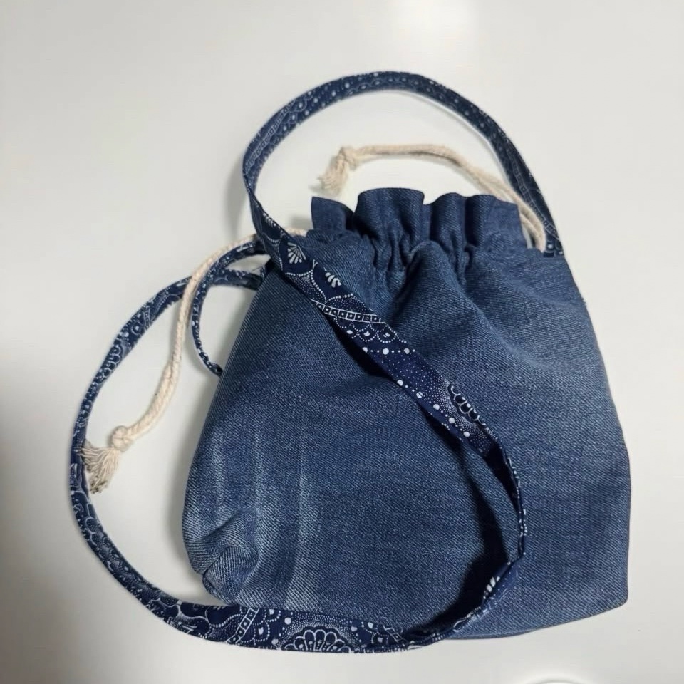 Upcycled Denim Bag image 3