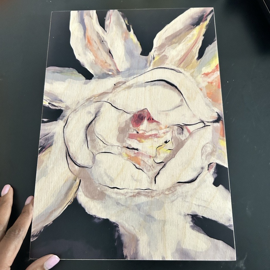 Blossom - Print On Wood