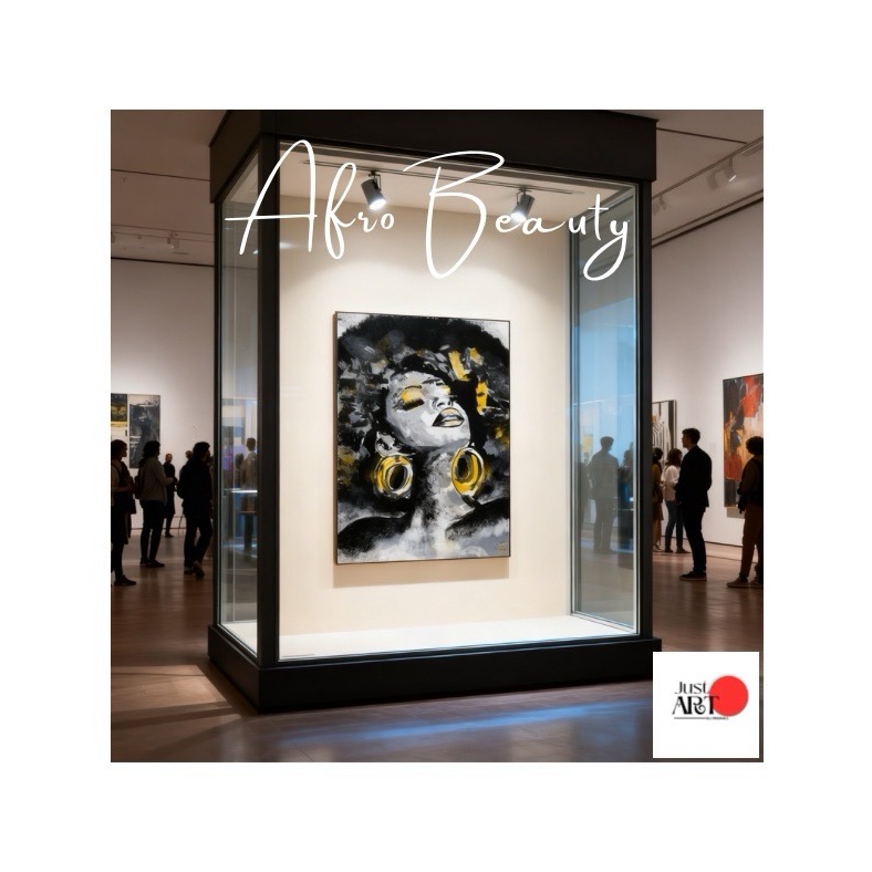 Afro Beauty - Canvas Print