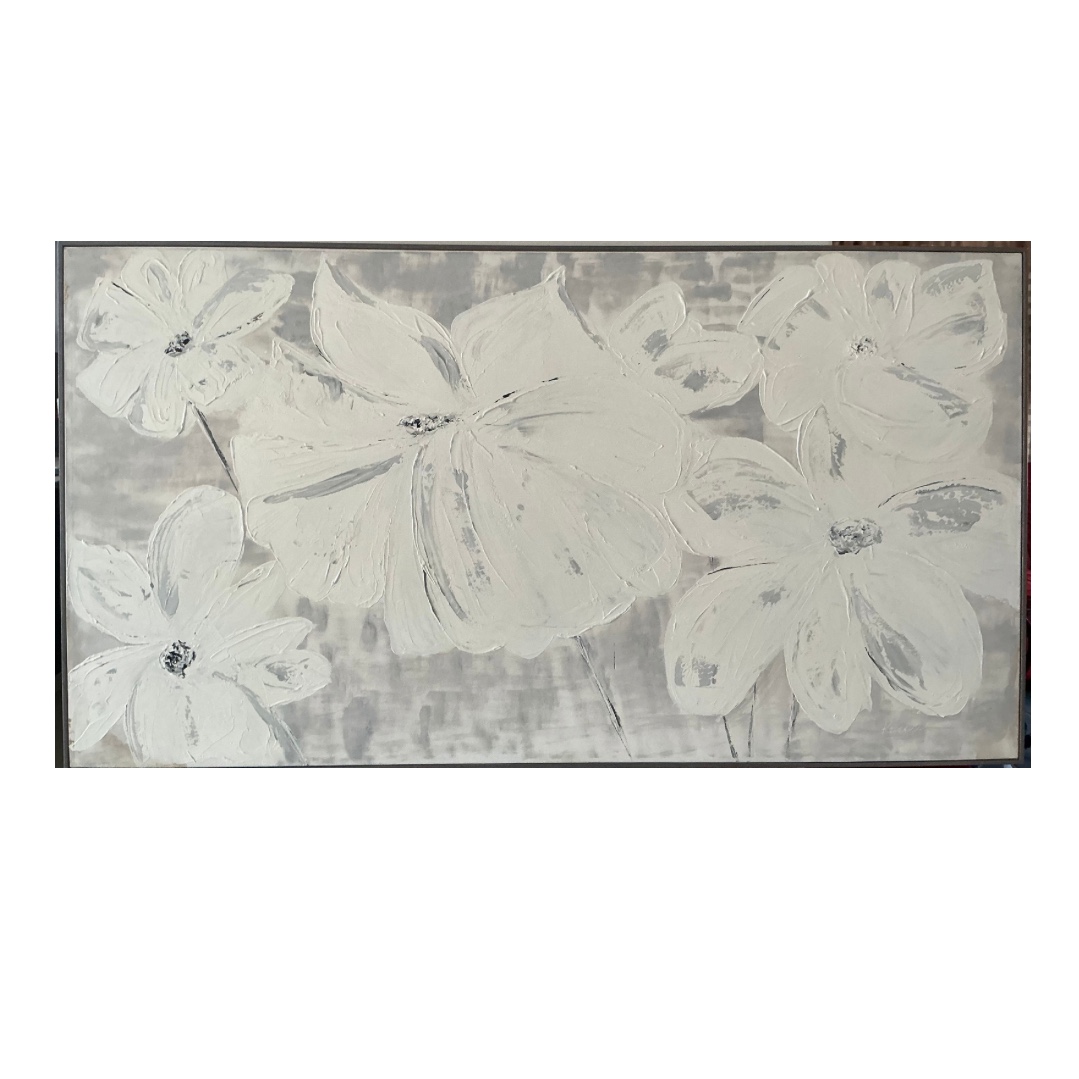 Auroara Blooms - Framed Canvas