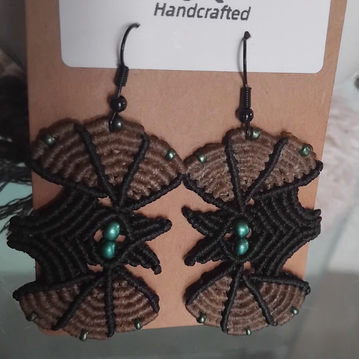 Halloween Earings Bats image 2