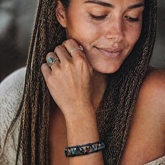 Teardrop Bead Bracelet