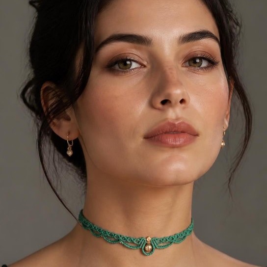 Emerald Green Choker