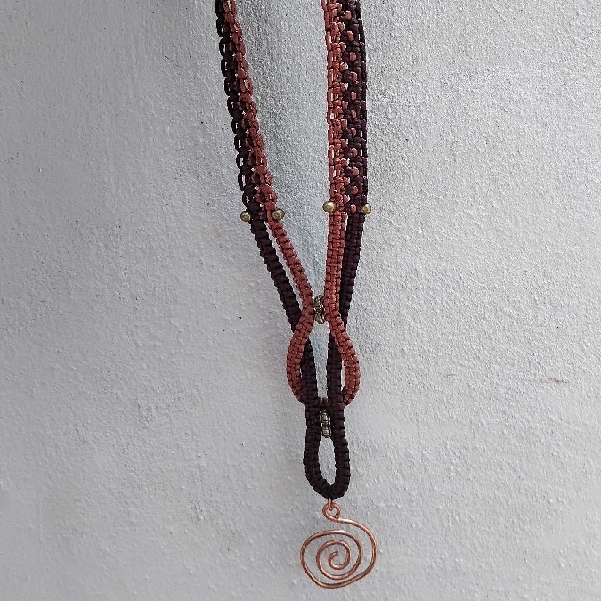 Copper Pendant Necklace image 2