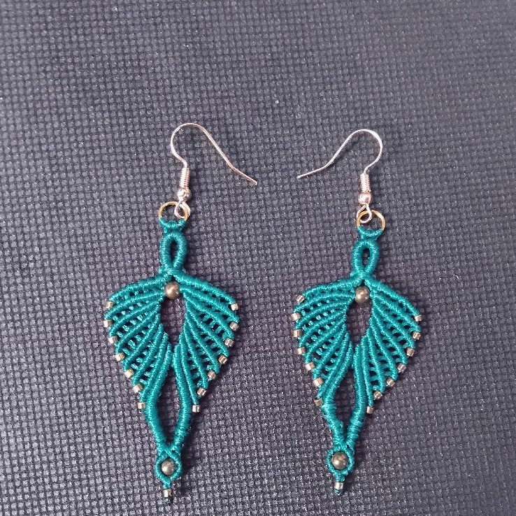 Emerald Green Earings image 2