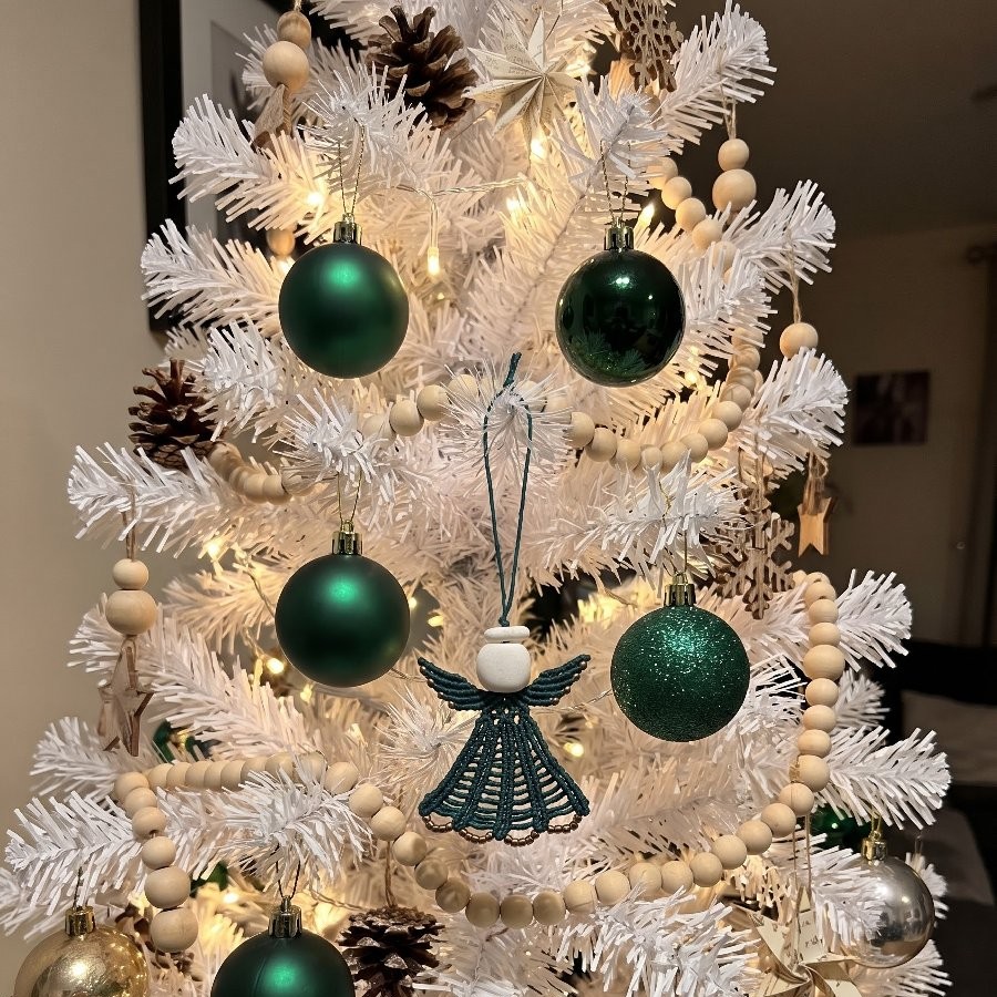 Angel With Halo Ornament