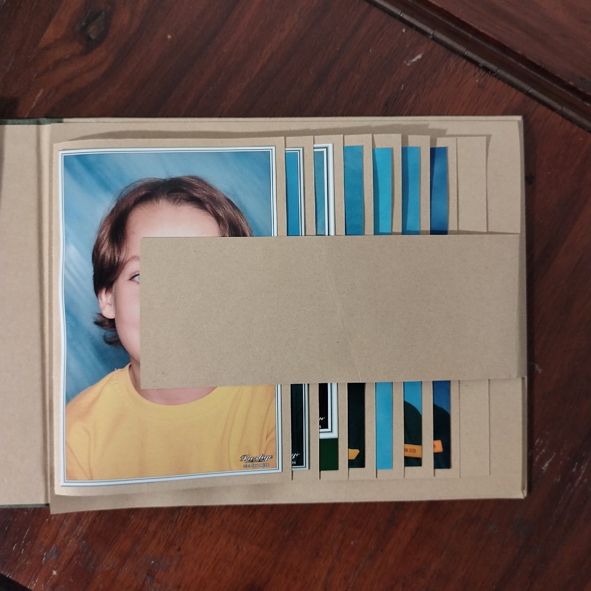Personalised school portrait album image 2