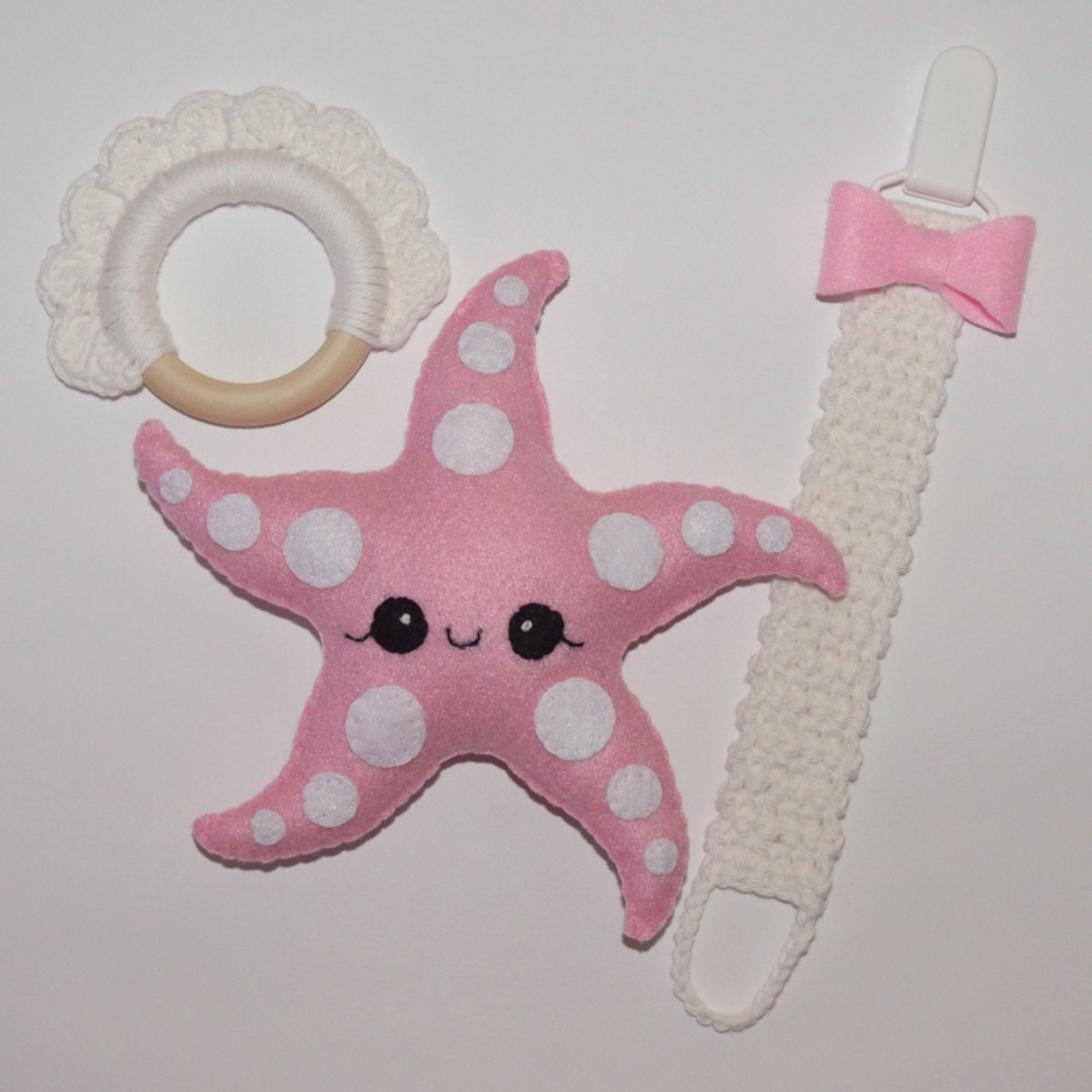 Baby Rattle Set - Bubbles the Starfish