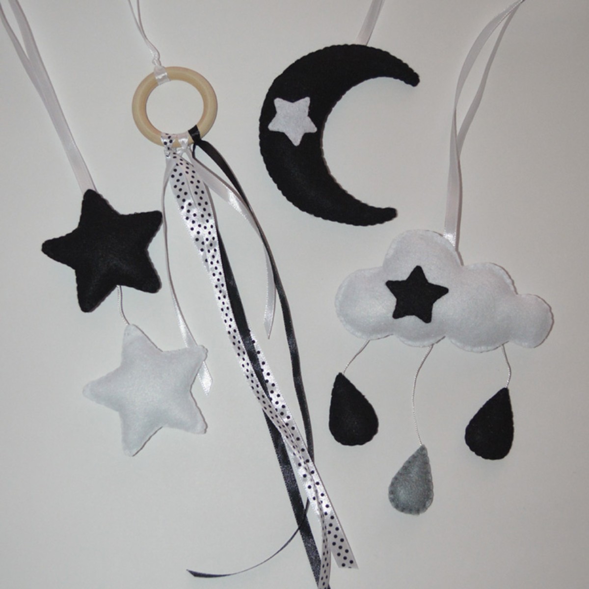 Baby Gym Toys – Moon, Cloud and Stars