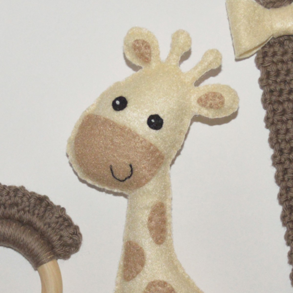 Baby Rattle Set - Buddy the Giraffe image 2