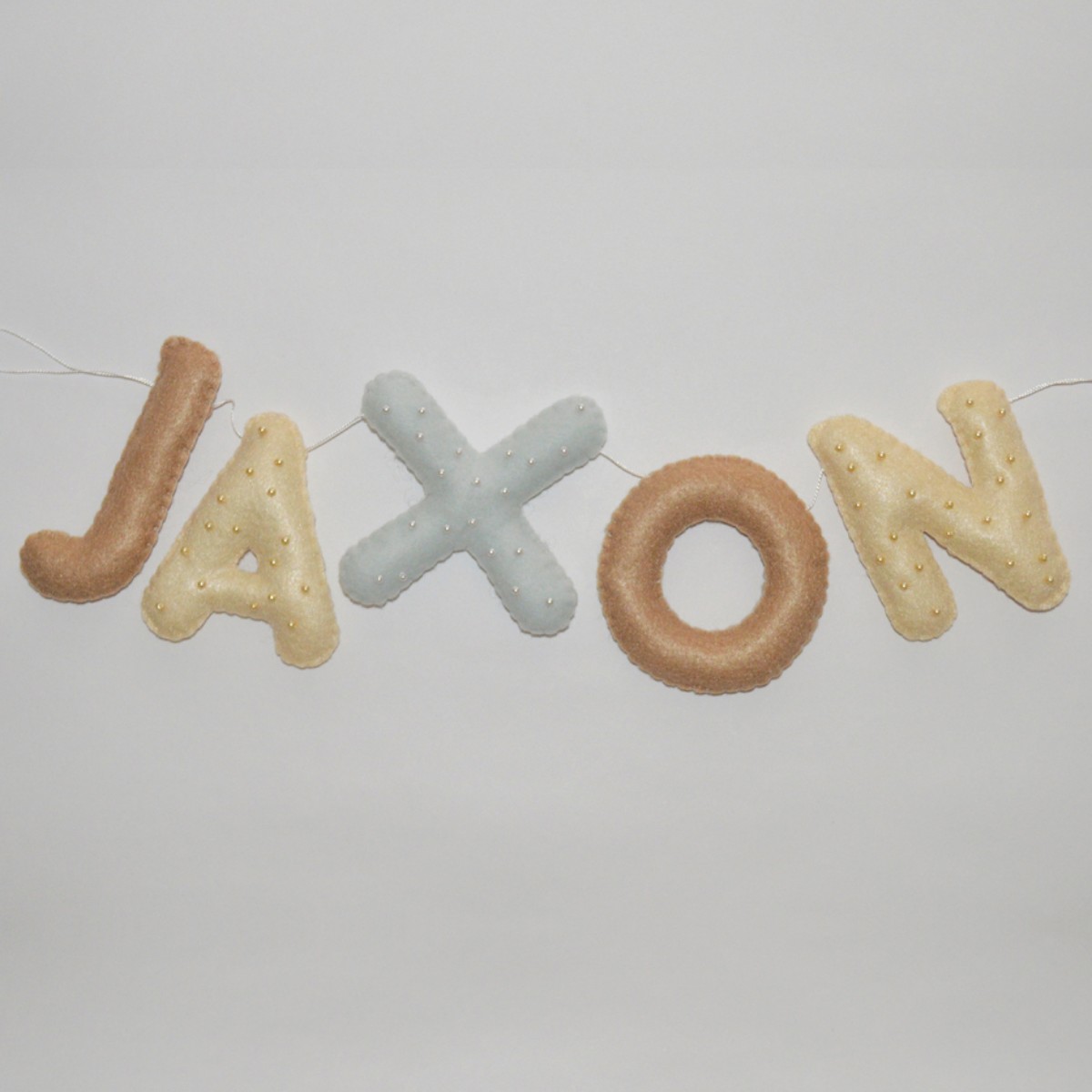 Name Garland – Warm Tones