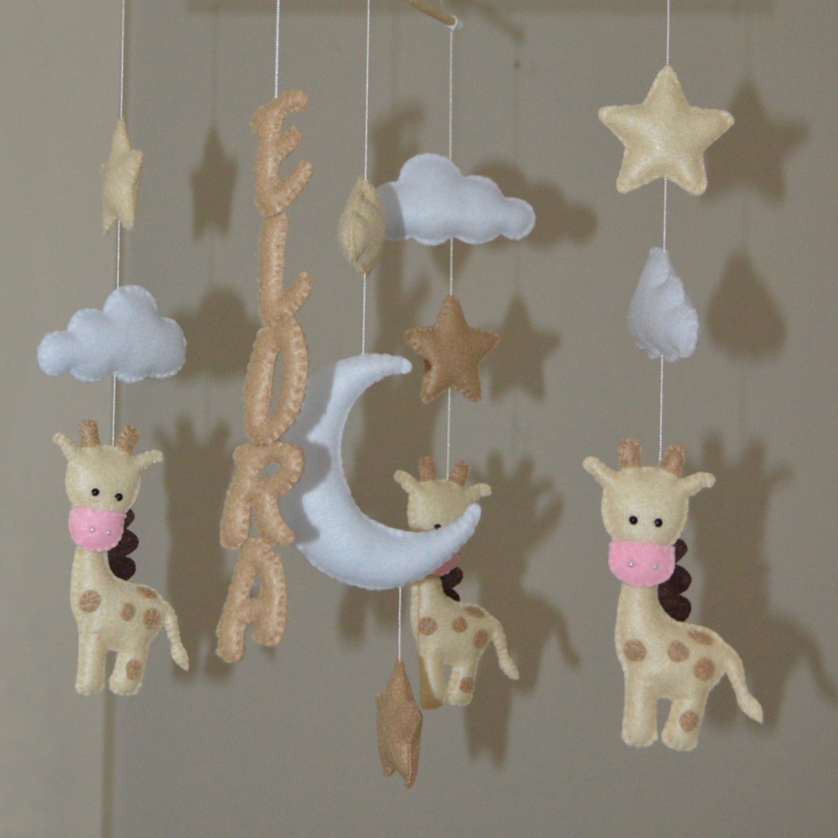 Baby Mobile – Giraffes image 2