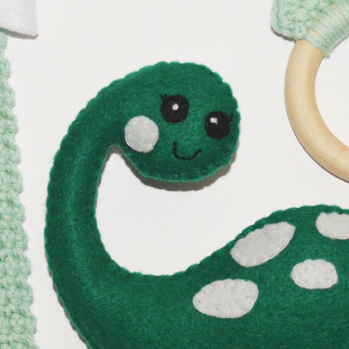 Baby Rattle Set - Scoot the Dino image 2