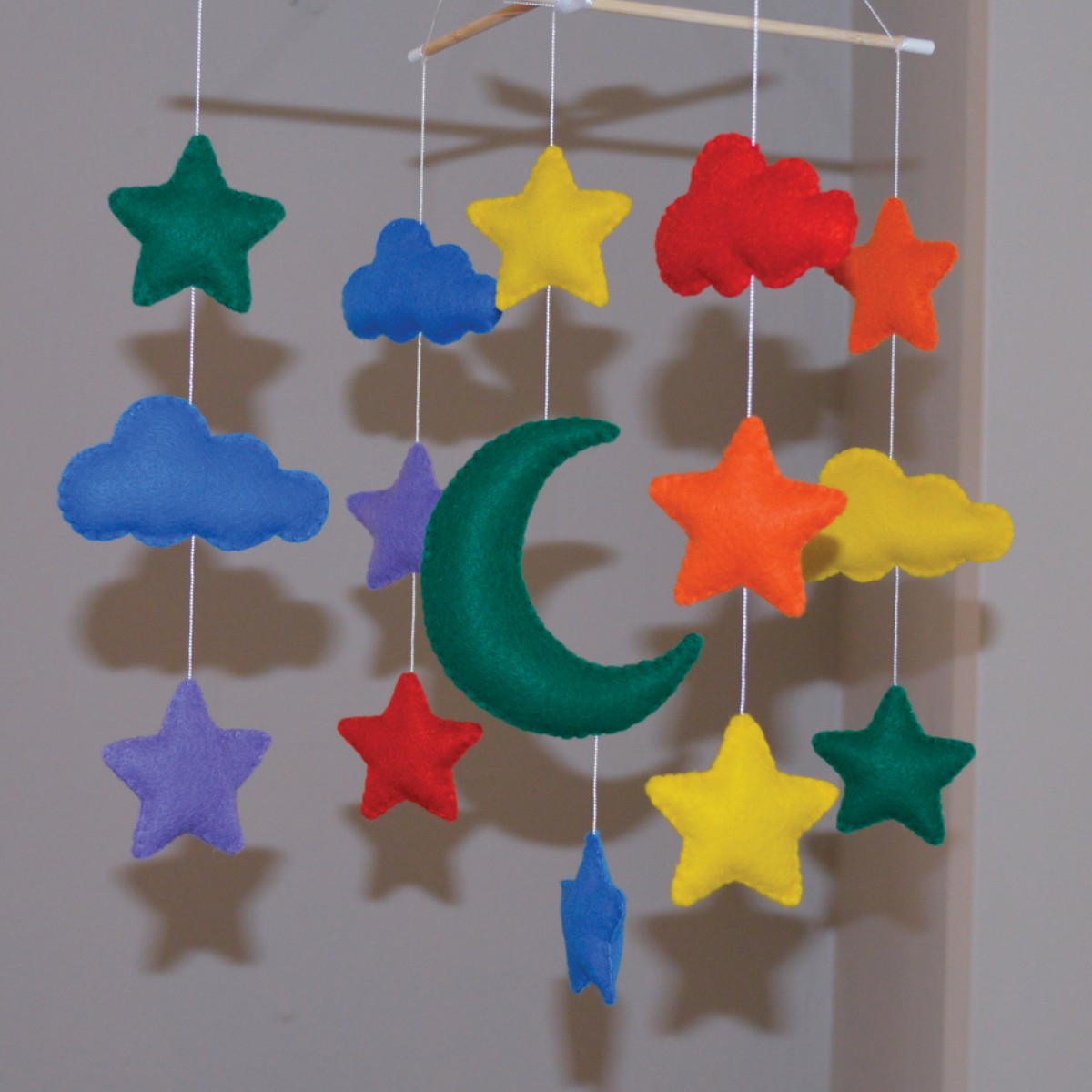 Baby Mobile – Rainbow Night Sky image 2