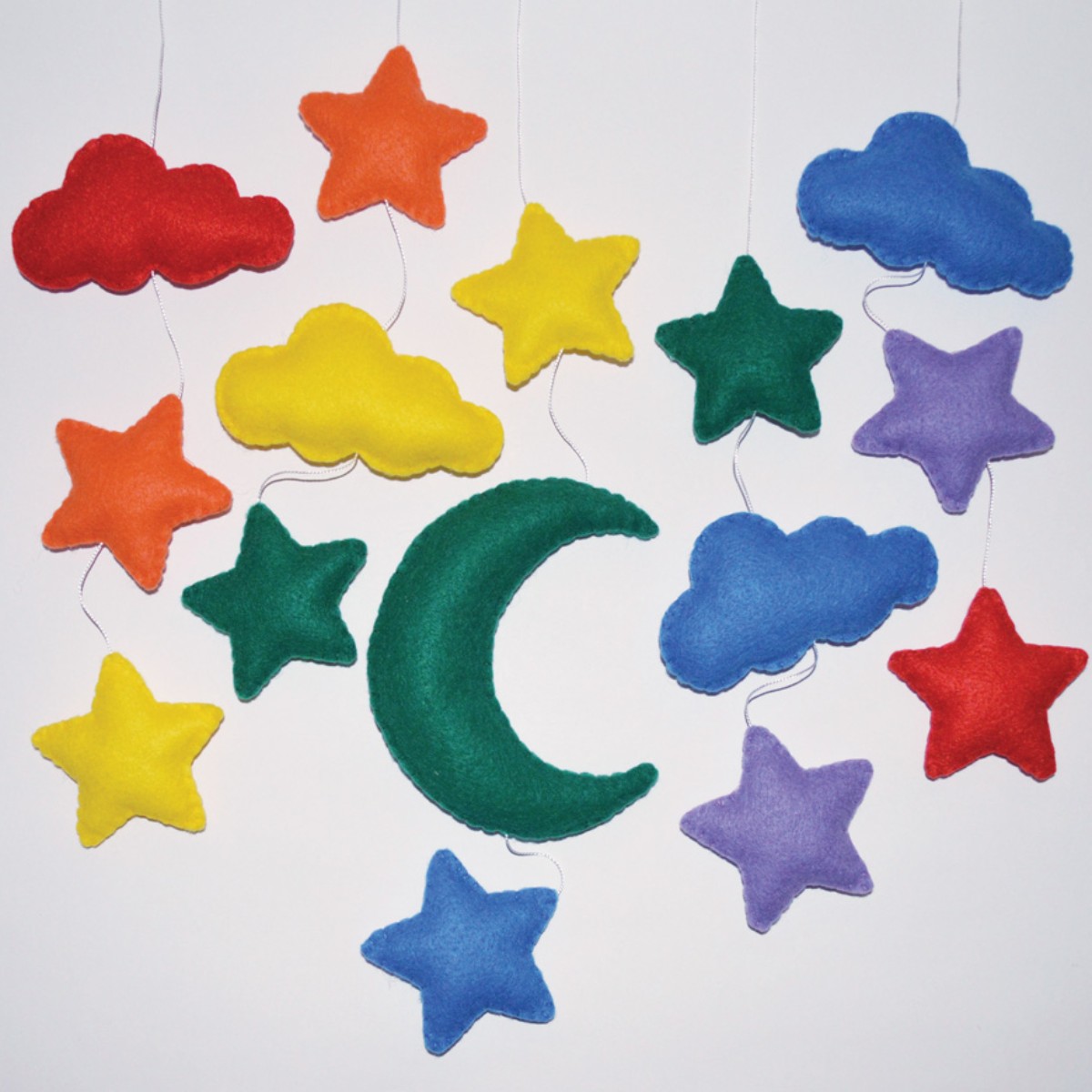 Baby Mobile – Rainbow Night Sky