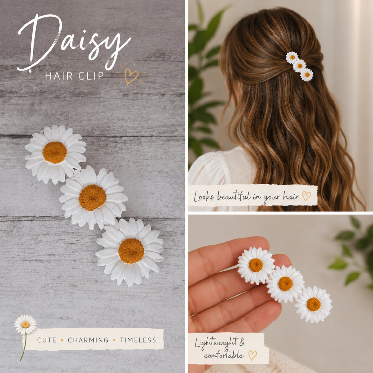 Daisy Hairclip