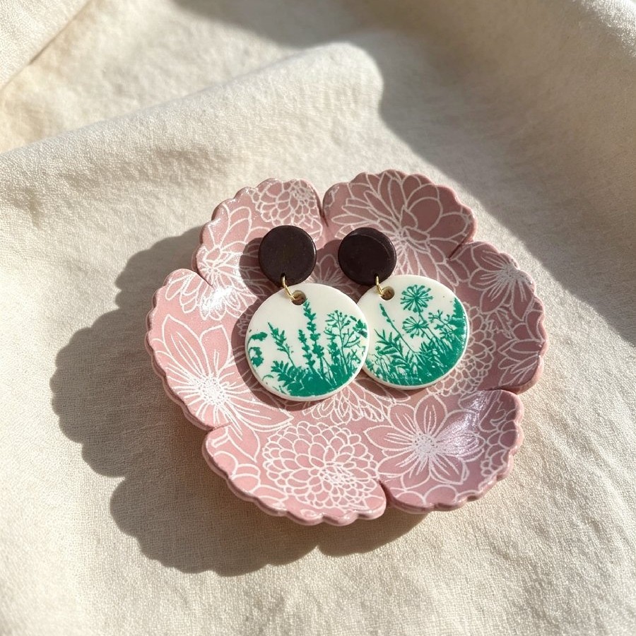 Blush Floral Trinket Tray 🌸 image 2