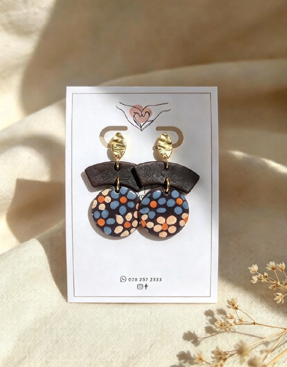 Dotted Flower Dangles