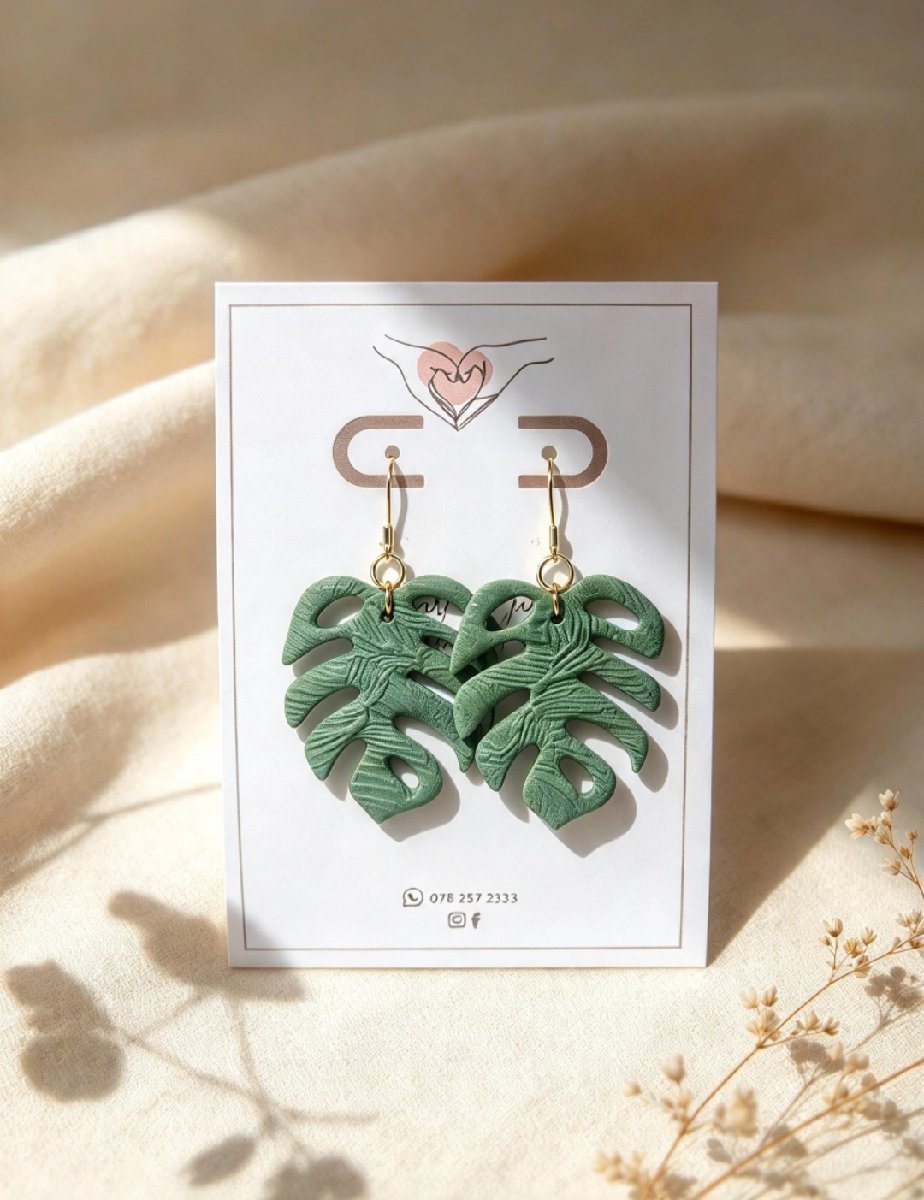 Monstera Leaf Dangles