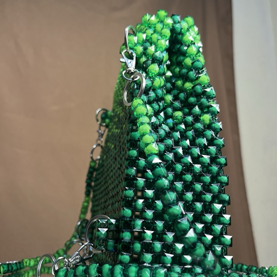 Green Beade Backpack image 2