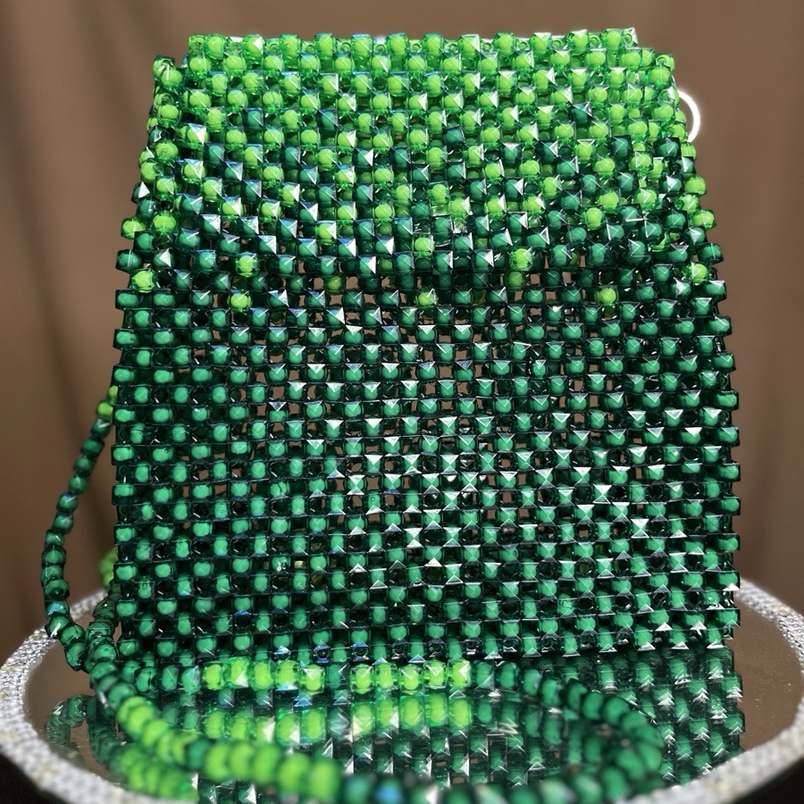 Green Beade Backpack image 3
