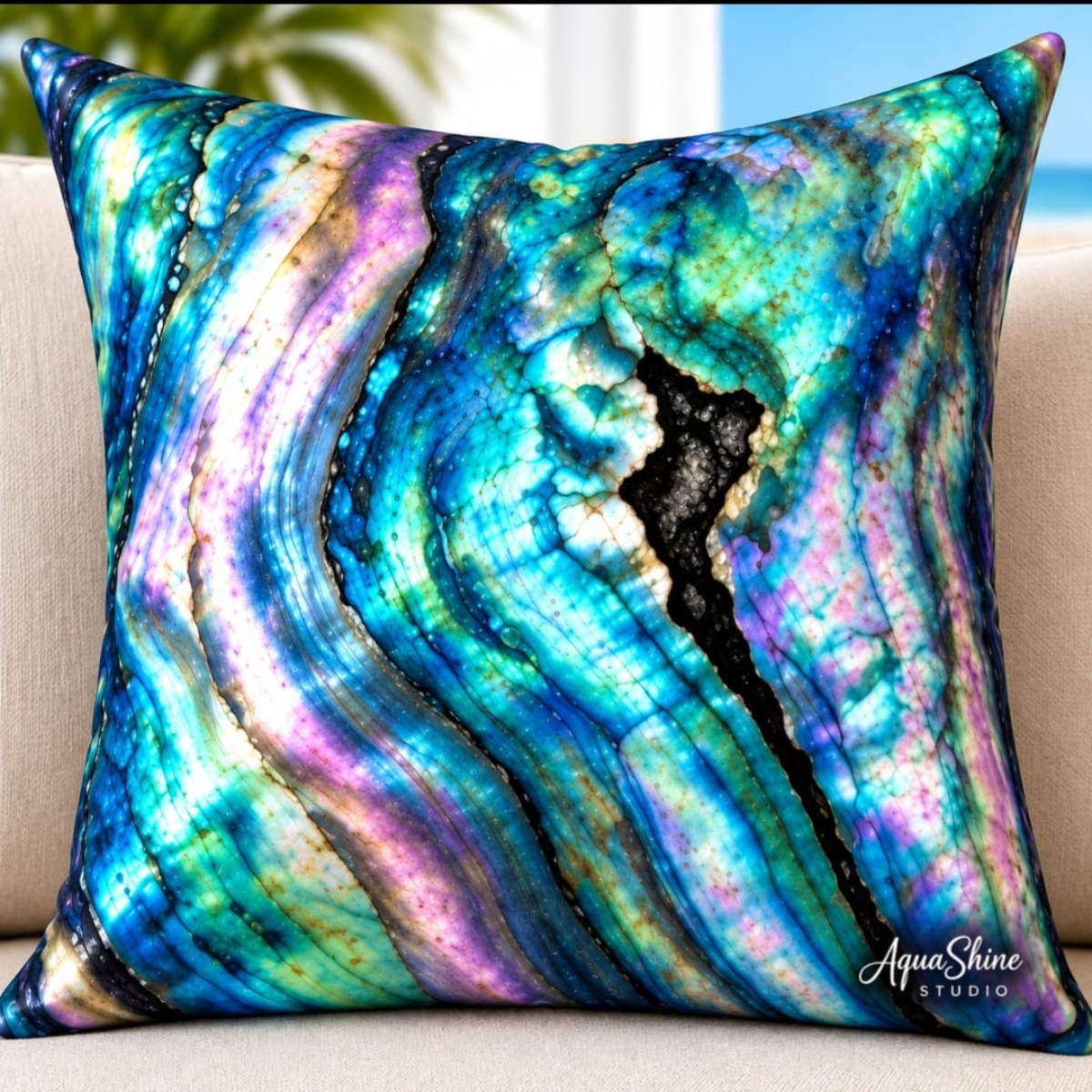 Ocean Aura 45cm x 45cm Scatter Cushion image 2
