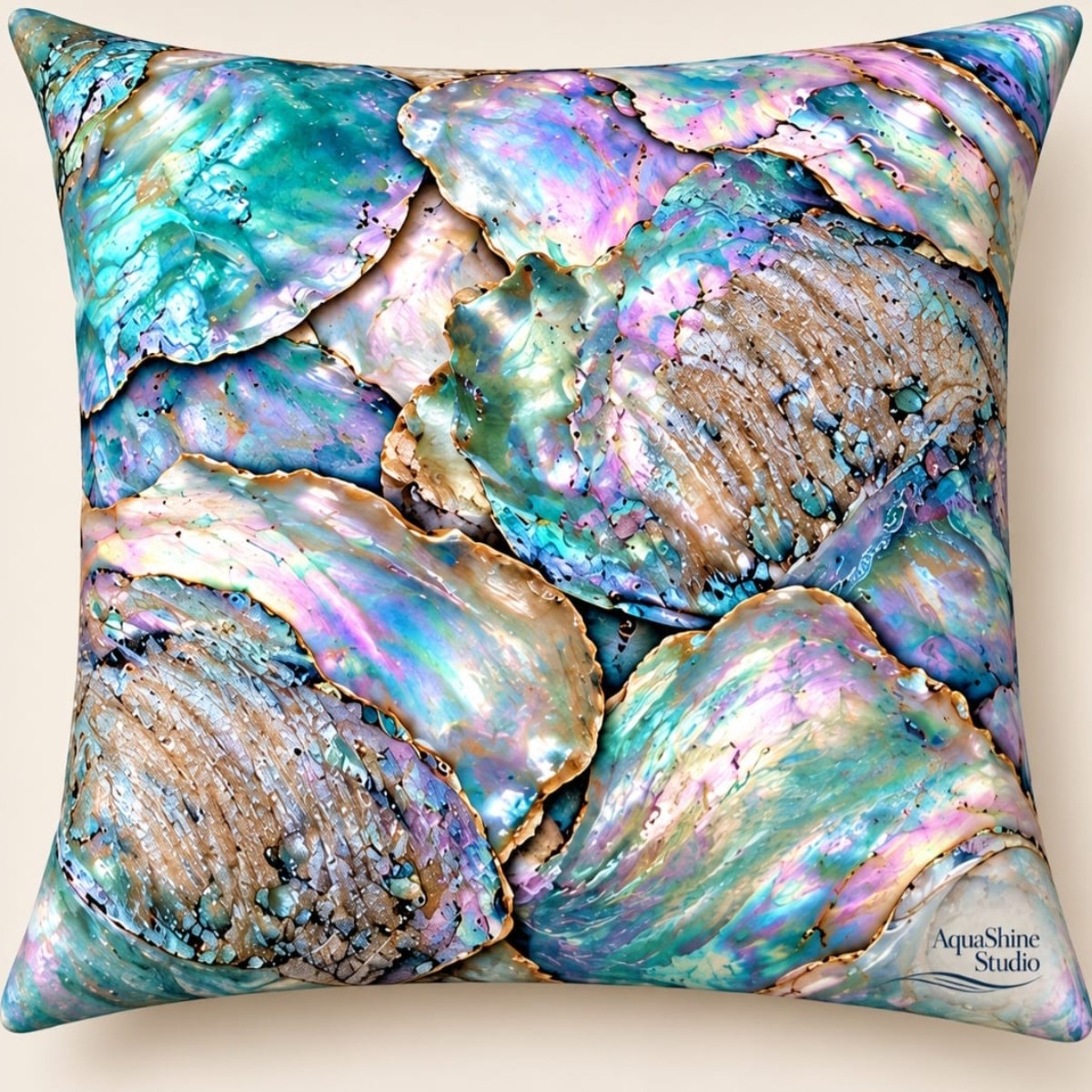 Pearlescent Mosaic 45cm x 45cm Scatter Cushion image 2