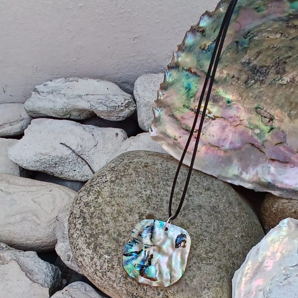 Aqua Dreams Pendant & Cord image 4