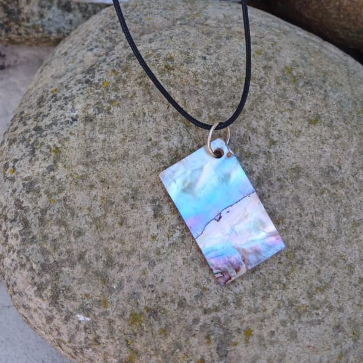 Galaxy Horizon Pendant & Cord image 3