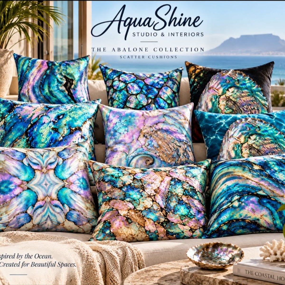 Ocean Aura 45cm x 45cm Scatter Cushion image 3