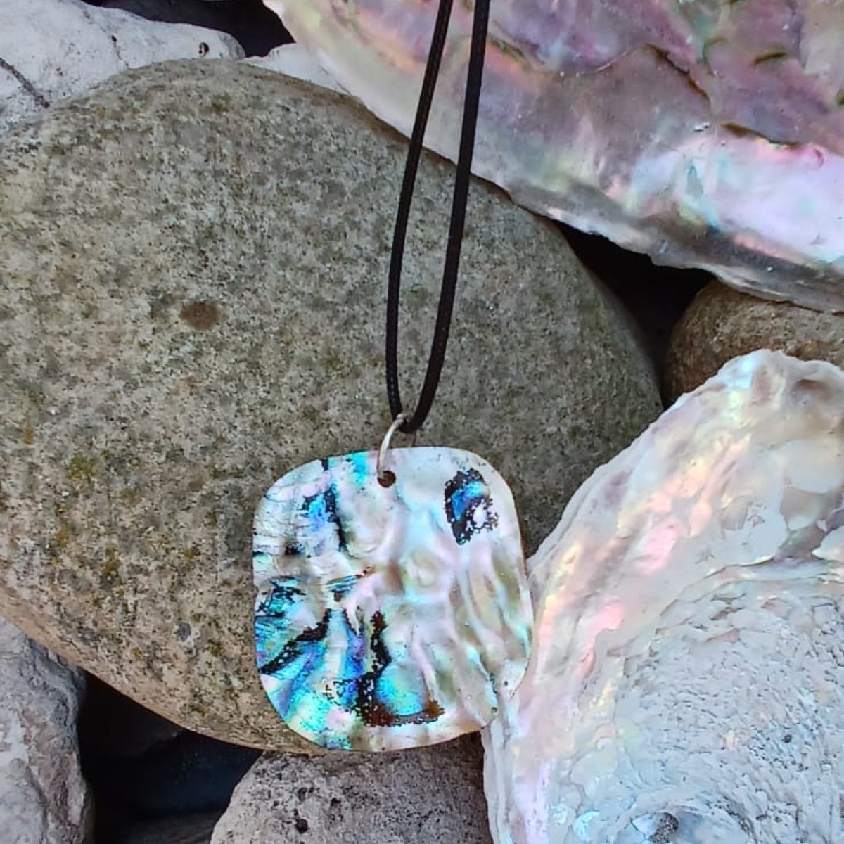 Aqua Dreams Pendant & Cord image 2