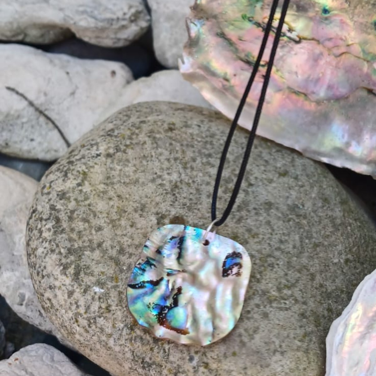 Aqua Dreams Pendant & Cord image 3