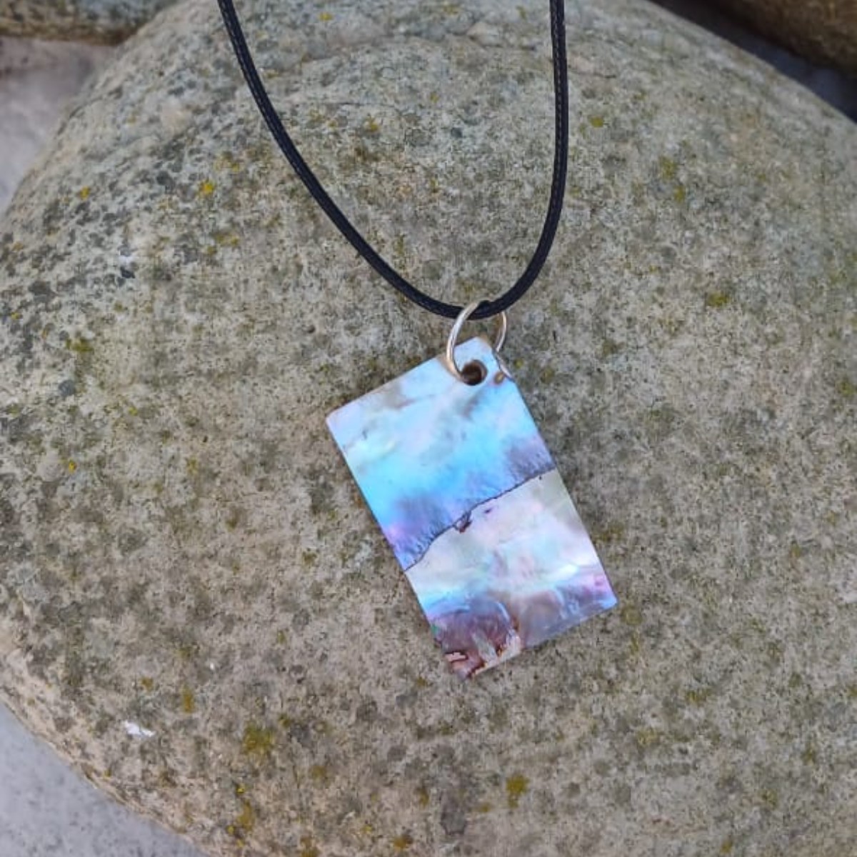 Galaxy Horizon Pendant & Cord image 6