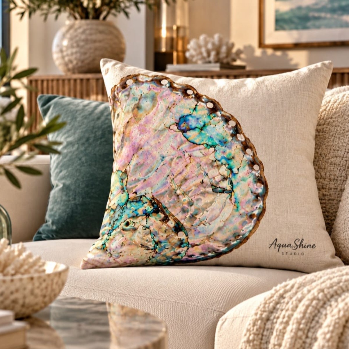 Seashell Dream 45cm x 45cm Scatter Cushion
