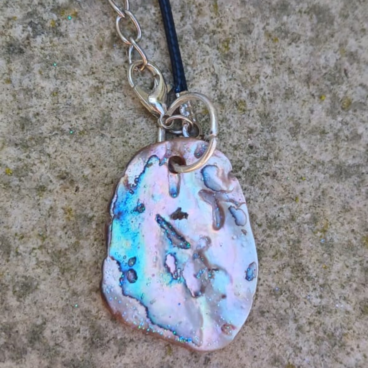 Topaz Sky Pendant & Cord image 5