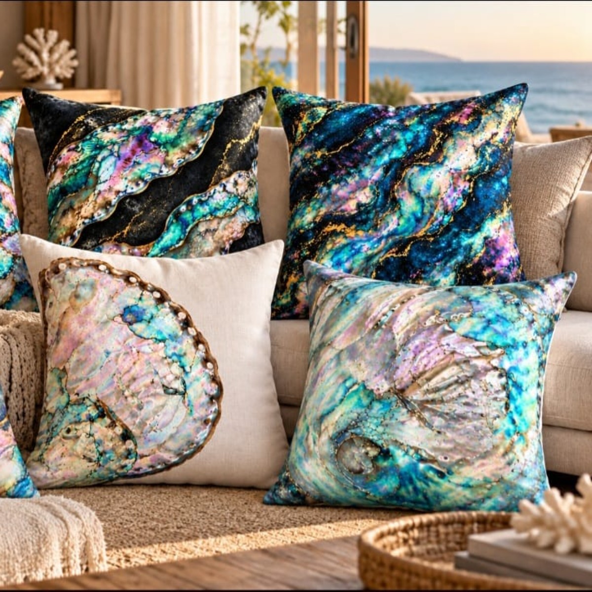 Galaxy Reef 45cm x 45cm Scatter Cushion image 3