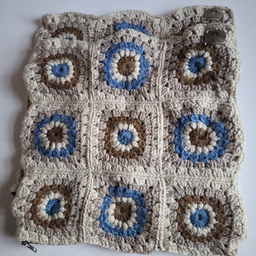Crocheted Pillow Covers