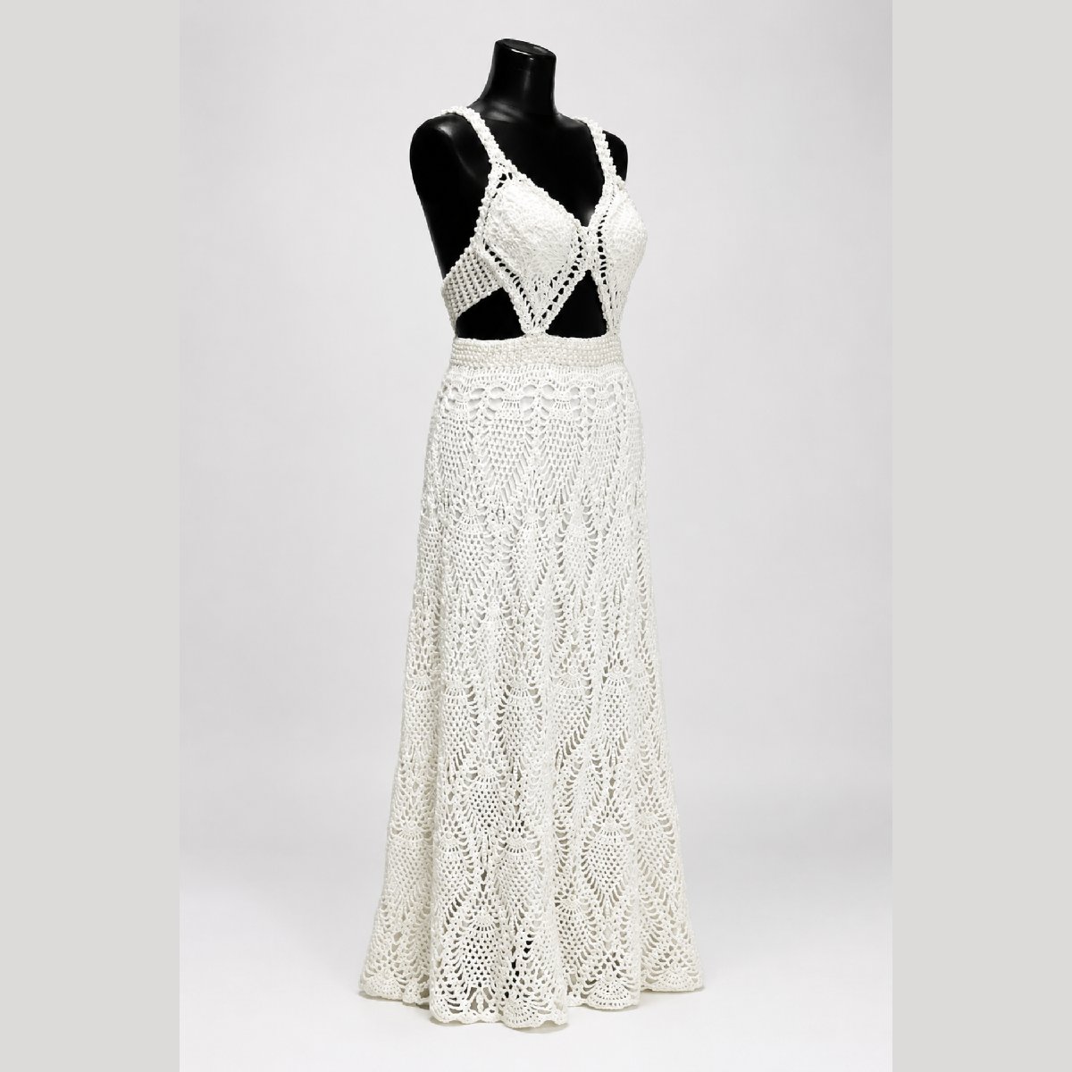Pearl Crochet Dress image 2